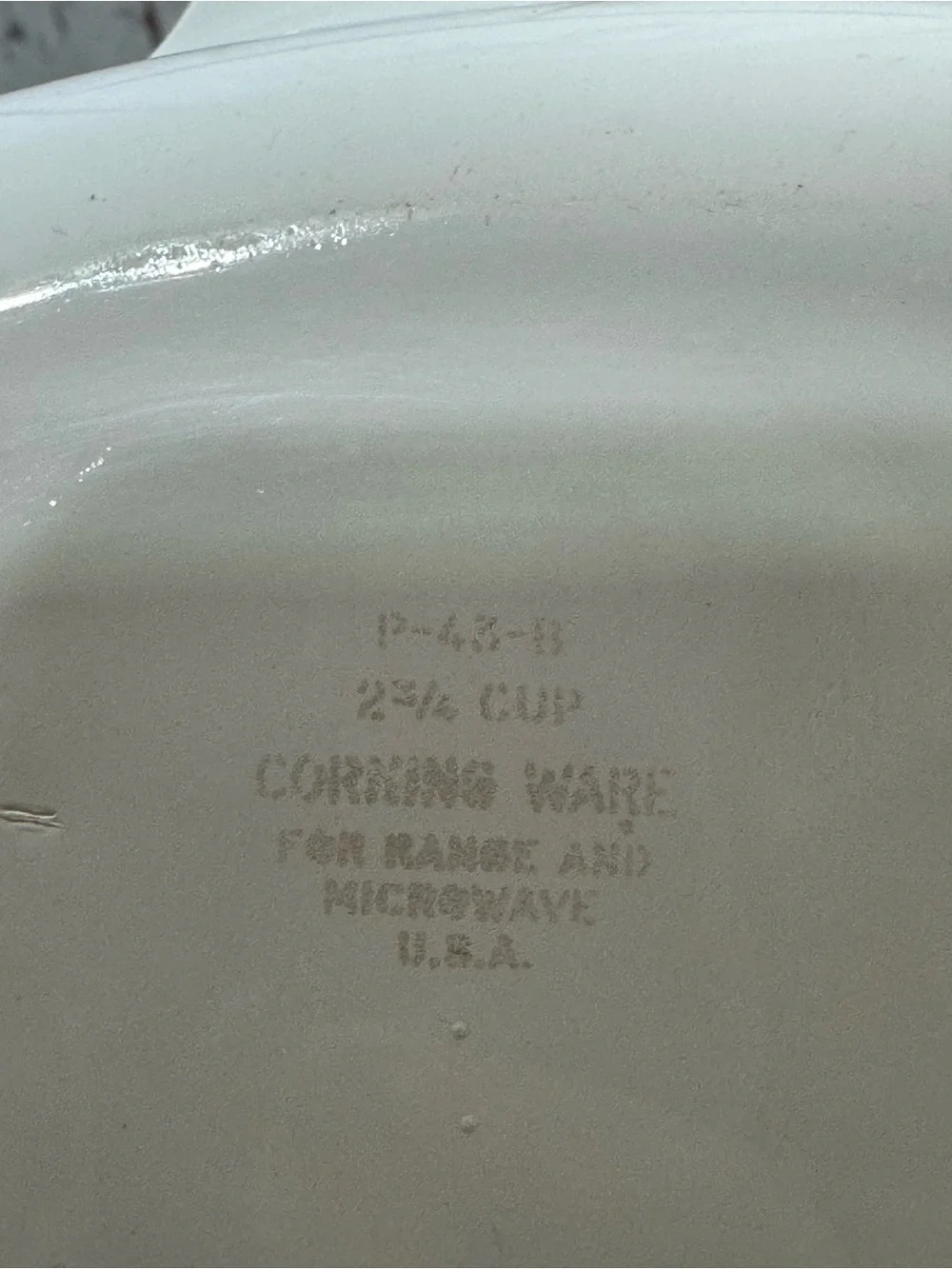 CORNINGWARE Vintage Ceramics Casserole Dish with Blue Bird Floral Motif (Pair)